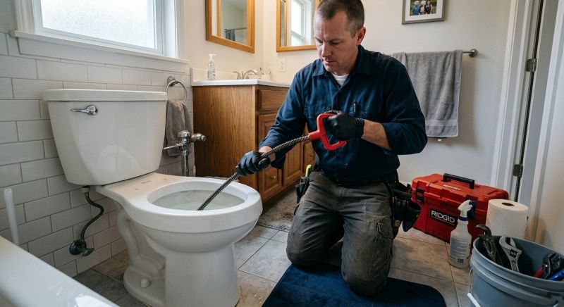 Backed Up Toilet Repair in Denver, CO