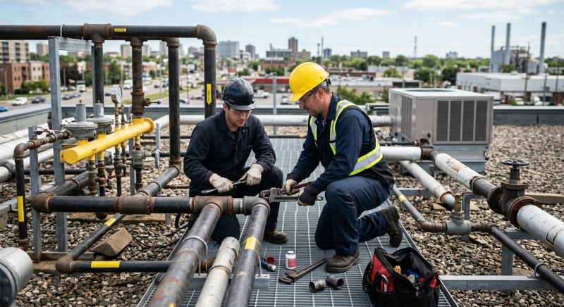 Commercial Gas Installation in Denver County, CO