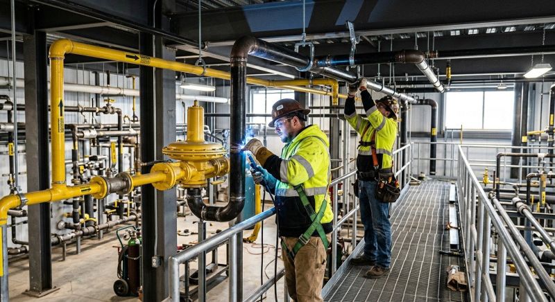 Commercial Gas Line Repair in Austin, TX