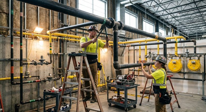 Commercial Gas Piping in Annapolis, MD