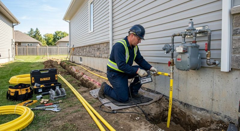 Gas Line Repair in Annapolis, MD