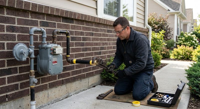Gas Line Rerouting in Columbus, OH