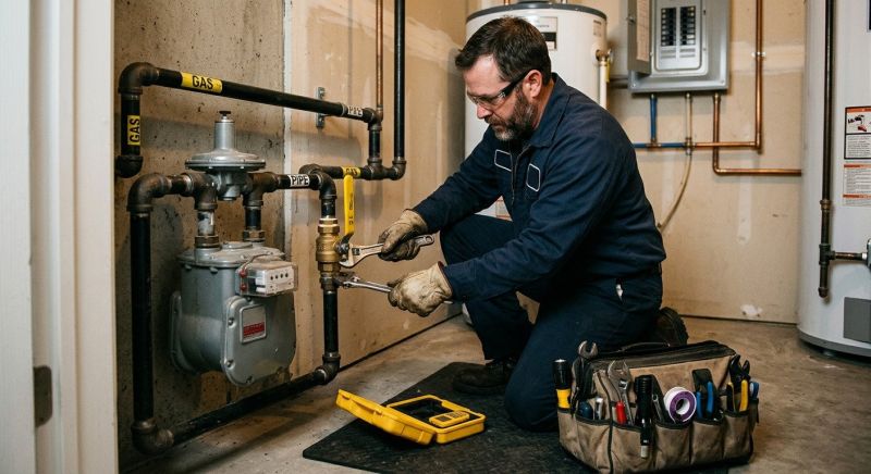 Gas Valve Replacement in Fredericksburg, VA