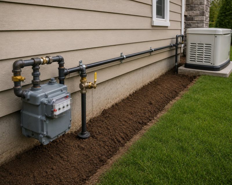 Home Gas Line Installation in Austin, TX