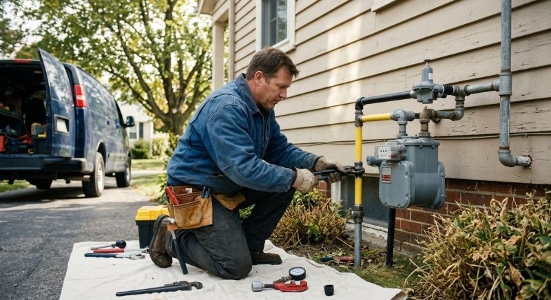Propane Line Repair in Annapolis, MD