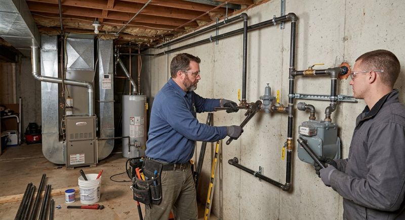 Residential Gas Plumbing in Annapolis, MD
