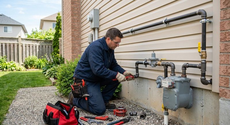 Gas Line Plumbing in Fredericksburg, VA