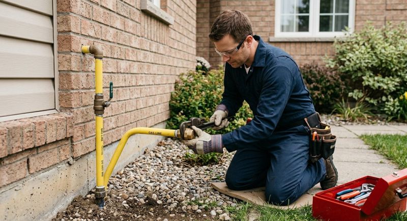 Gas Line Plumbing in Kansas City, MO