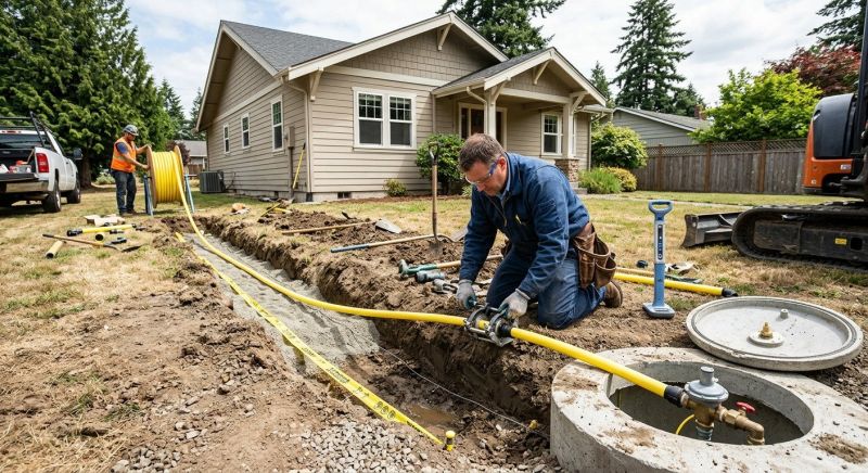 Propane Line Installation in Fredericksburg, VA