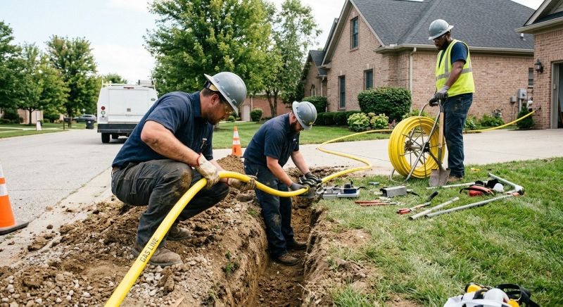 Underground Gas Line Service in Denver, CO